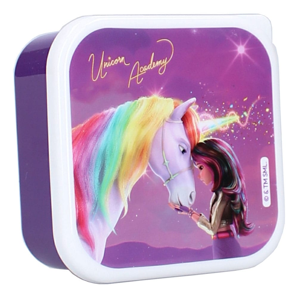 Unicorn Academy Fresh Bites Snack Box Set
