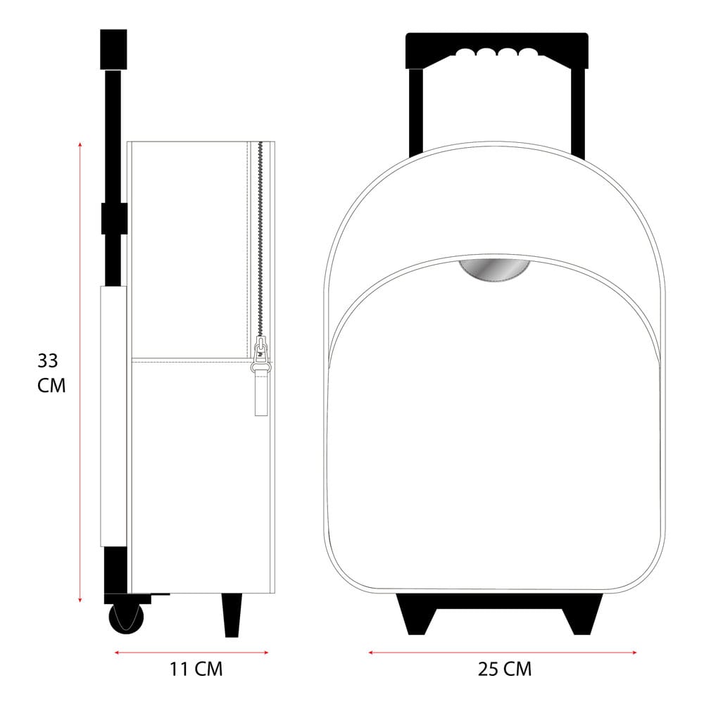 Bluey Jump Into Fun Trolley Backpack 33 cm