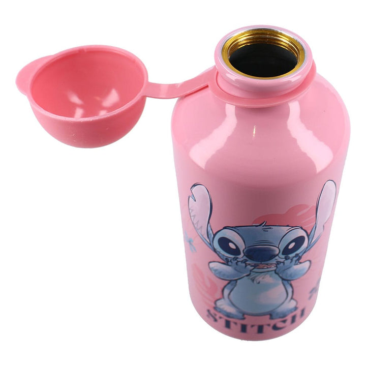 Disney Lilo and Stitch Lets Eat Water Bottle 500 Milliliter