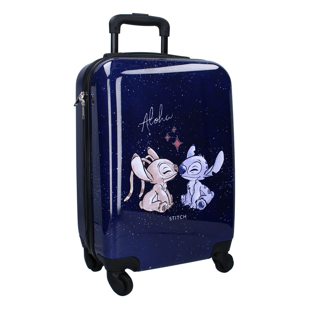 Disney Lilo and Stitch Stitch and Angel Rolling Suitcase