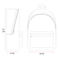 Fortnite Battle Royale Backpack - open showing interior space