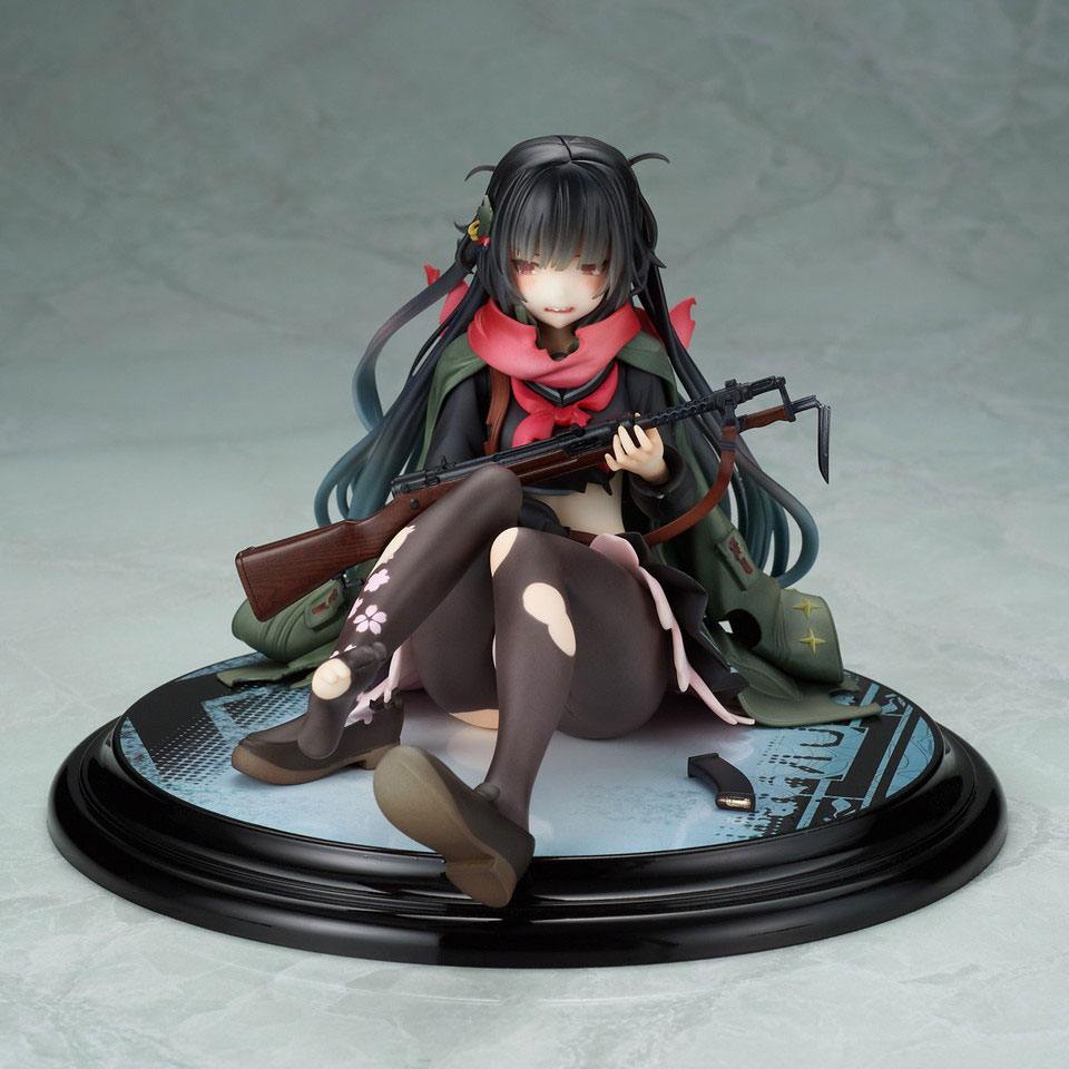 Girls Frontline Type 100 Heavy Damage Version Girls Frontline PVC Statue 17 Scale 11 cm