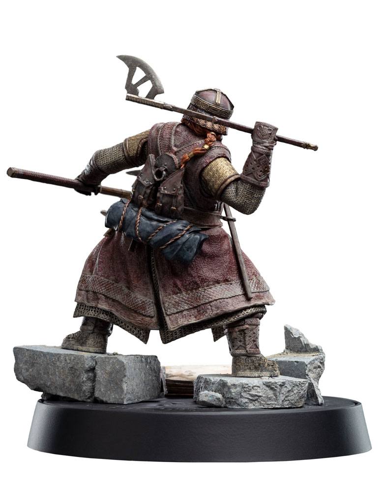 Weta Workshop The Lord of the Rings Gimli Statue, side angle
