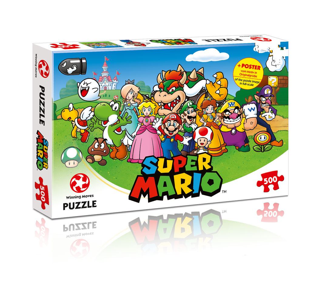 Super Mario Mario and Friends Super Mario Jigsaw Puzzle