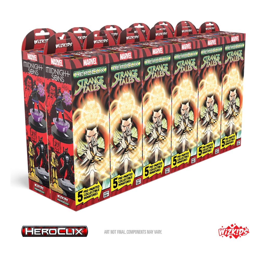 Marvel HeroClix Strange Tales Booster Brick 12