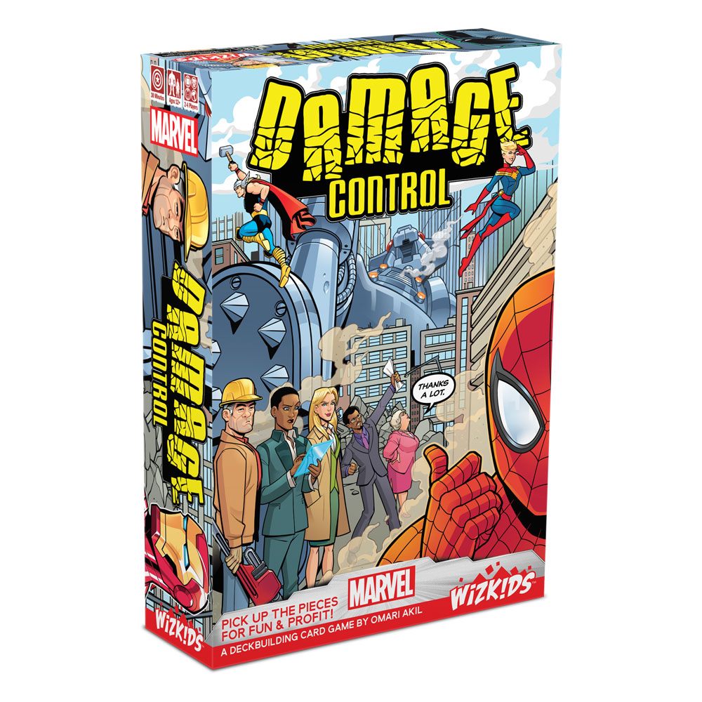 Marvel Damage Control Marvel Card Game English Version