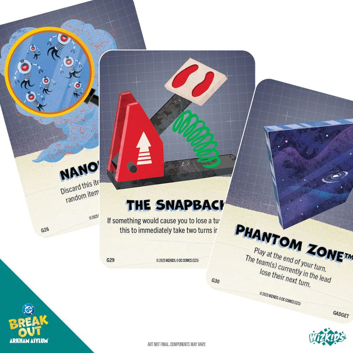 DC Breakout Arkham Asylum Card Game