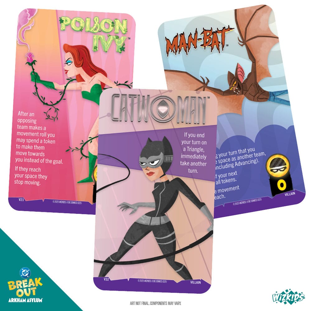 DC Breakout Arkham Asylum Card Game