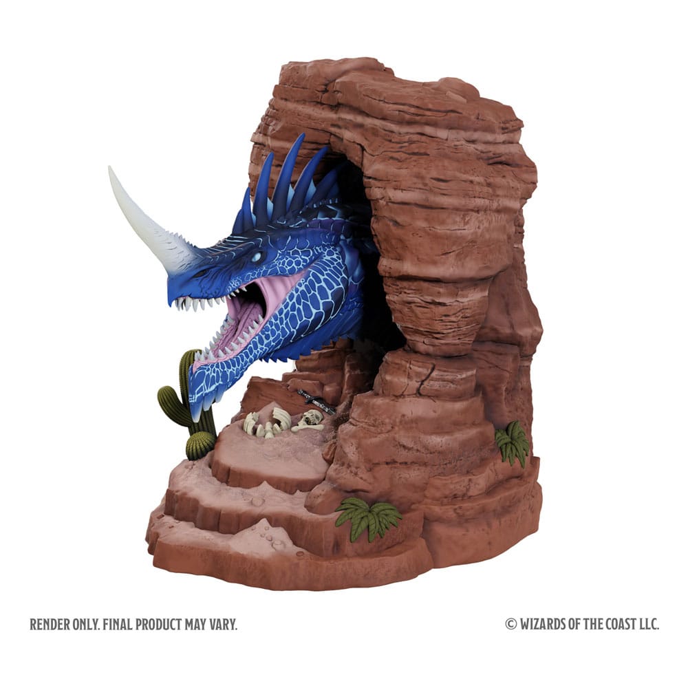 Dungeons & Dragons Blue Dragon Bookends