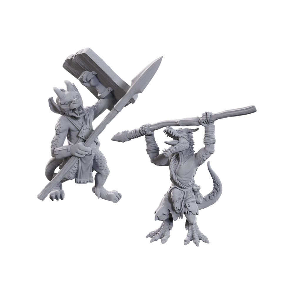 Dungeons and Dragons Kobolds Nolzurs Marvelous Miniatures Unpainted Miniatures Two Pack 50th Anniversary