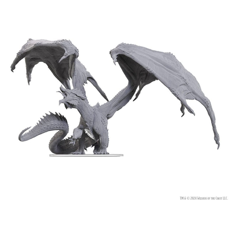Dungeons and Dragons Adult Red Dragon Tyrant Nolzurs Marvelous Miniatures Unpainted Miniature