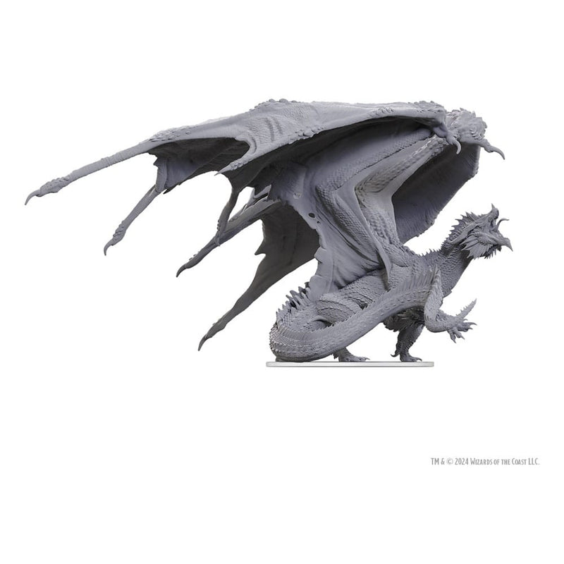 Dungeons and Dragons Adult Red Dragon Tyrant Nolzurs Marvelous Miniatures Unpainted Miniature
