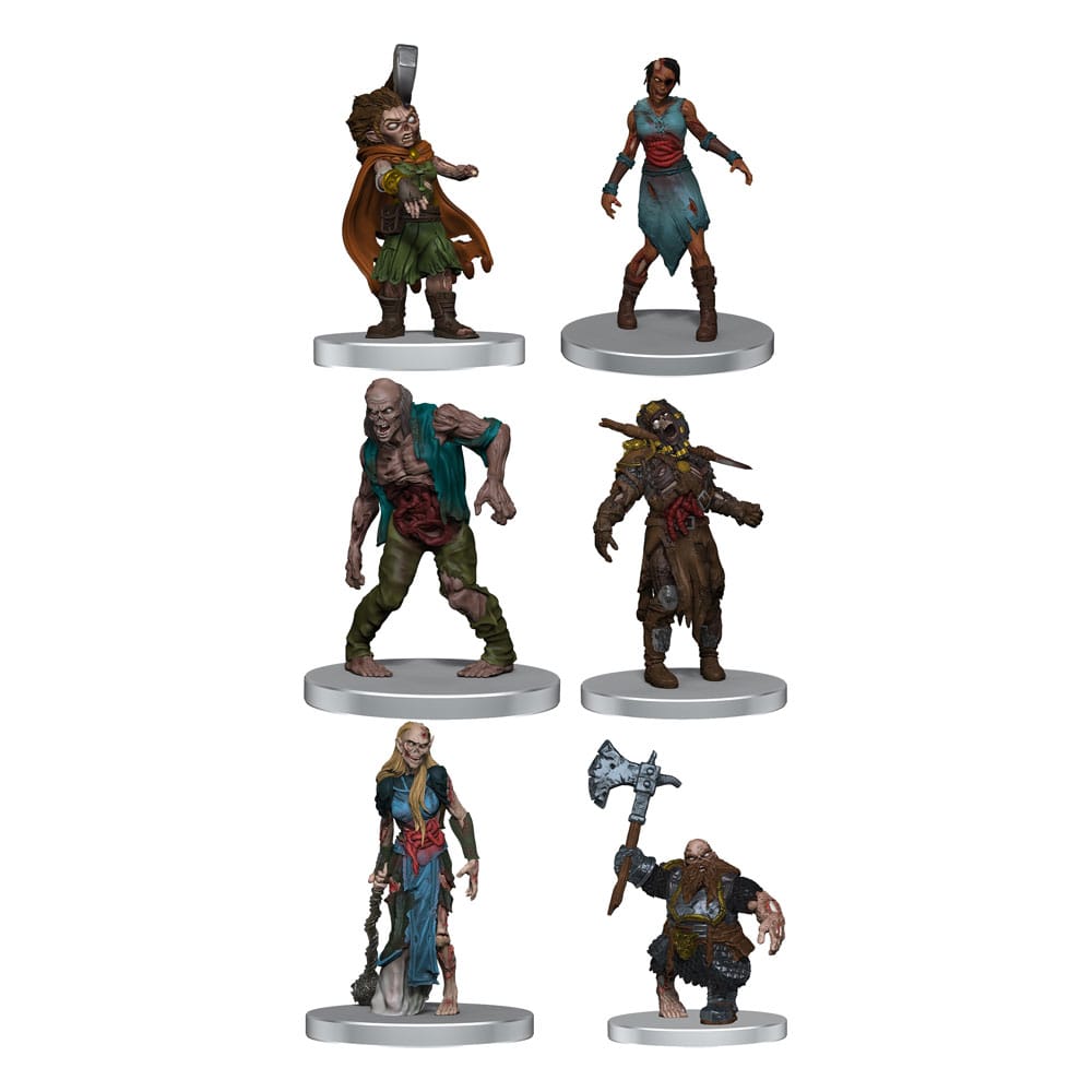 Dungeons and Dragons Undead Armies Zombies Icons of the Realms Prepainted Miniatures Set