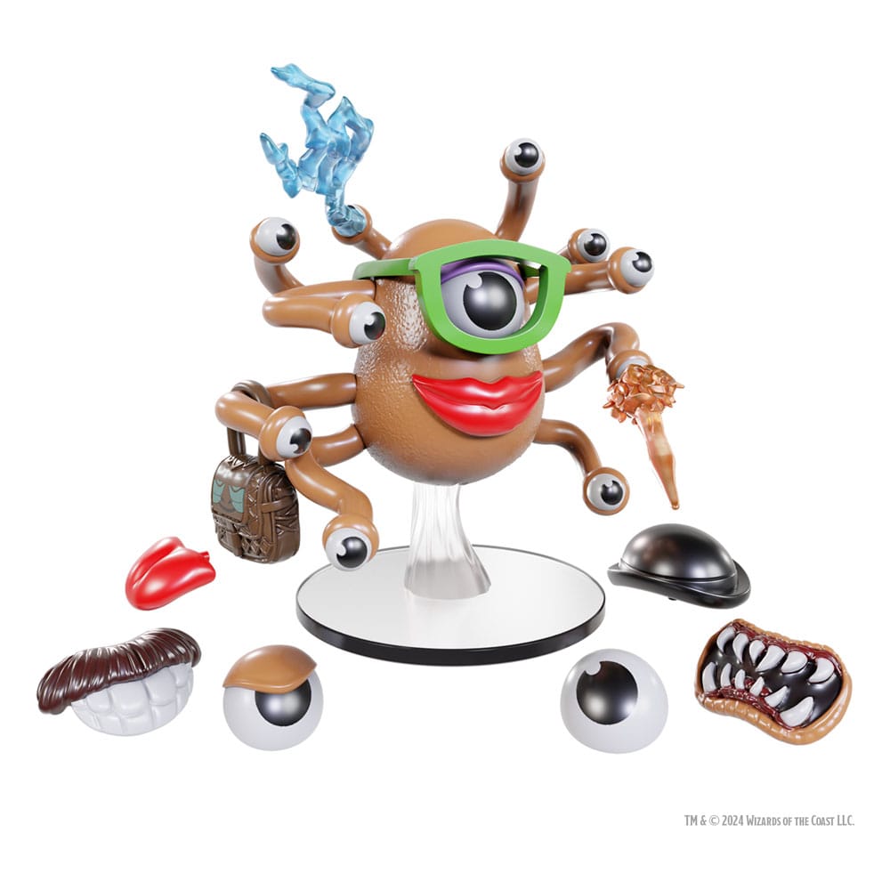 Dungeons and Dragons Potato Head Beholder Icons of the Realms Prepainted Miniature Nine Centimeters