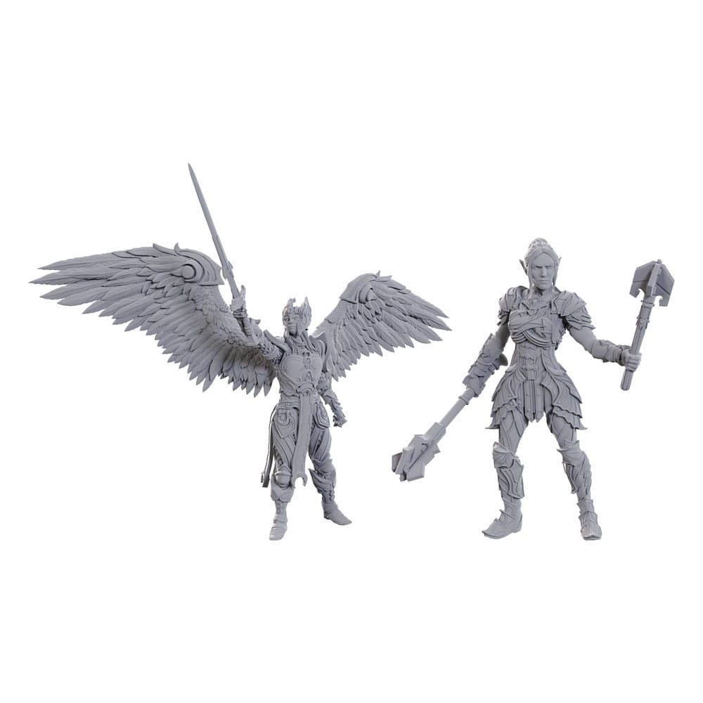 Dungeons and Dragons Dame Aylin and Minthara Nolzurs Marvelous Miniatures Unpainted Miniature