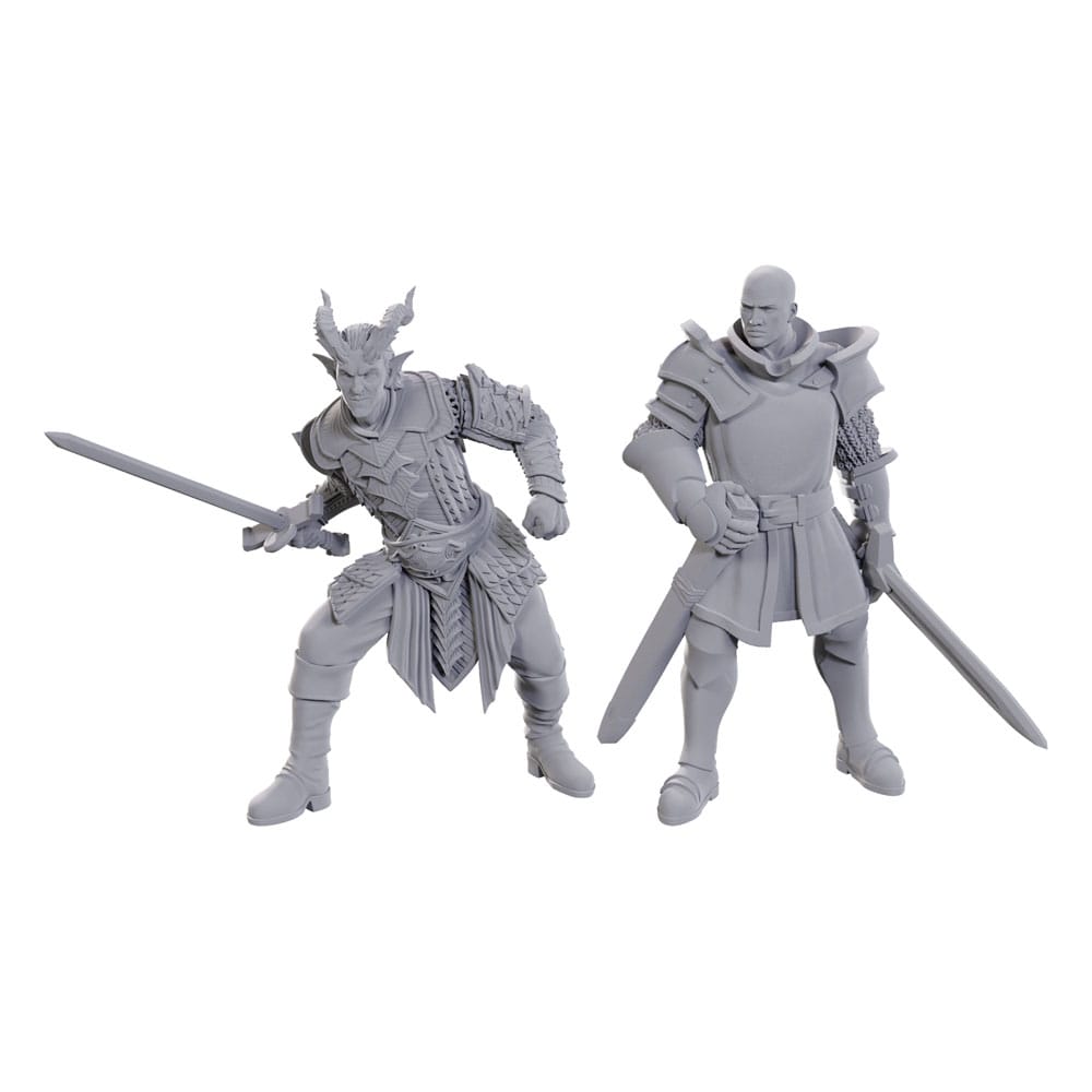 Dungeons and Dragons Ulder Ravengard and Zevlor Nolzurs Marvelous Miniatures Unpainted Miniature