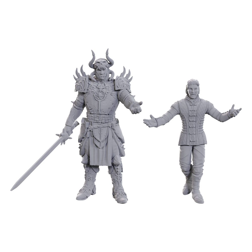 Dungeons and Dragons Sarevok Anchev and Raphael Nolzurs Marvelous Miniatures Unpainted Miniature