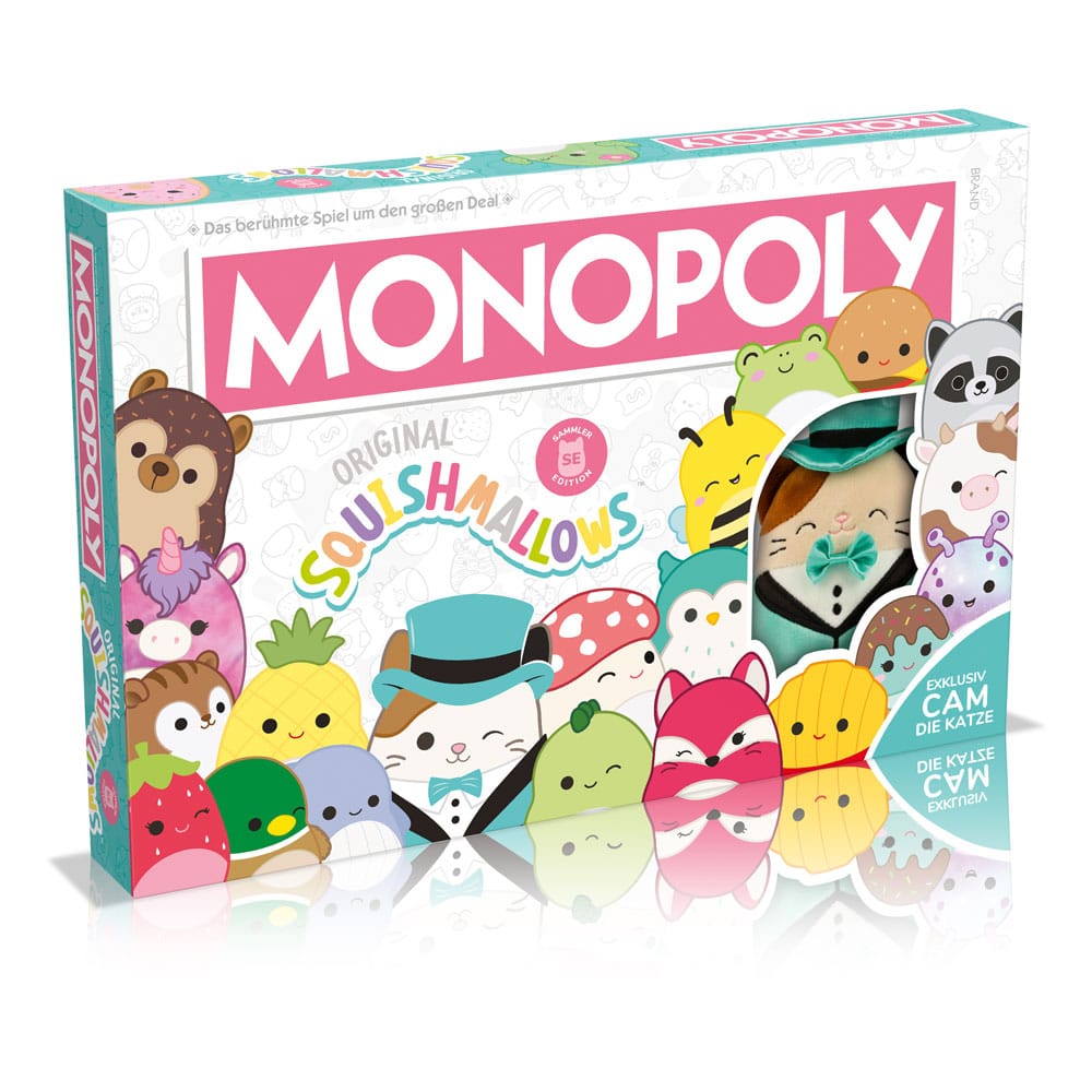 Monopoly Squishmallows Board Game German Version