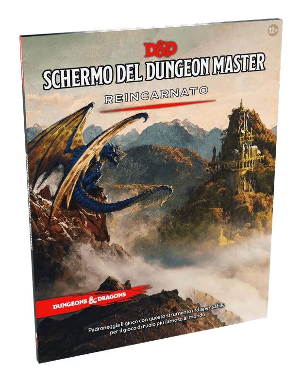 Dungeons and Dragons Dungeon Master Screen Reincarnated Italian