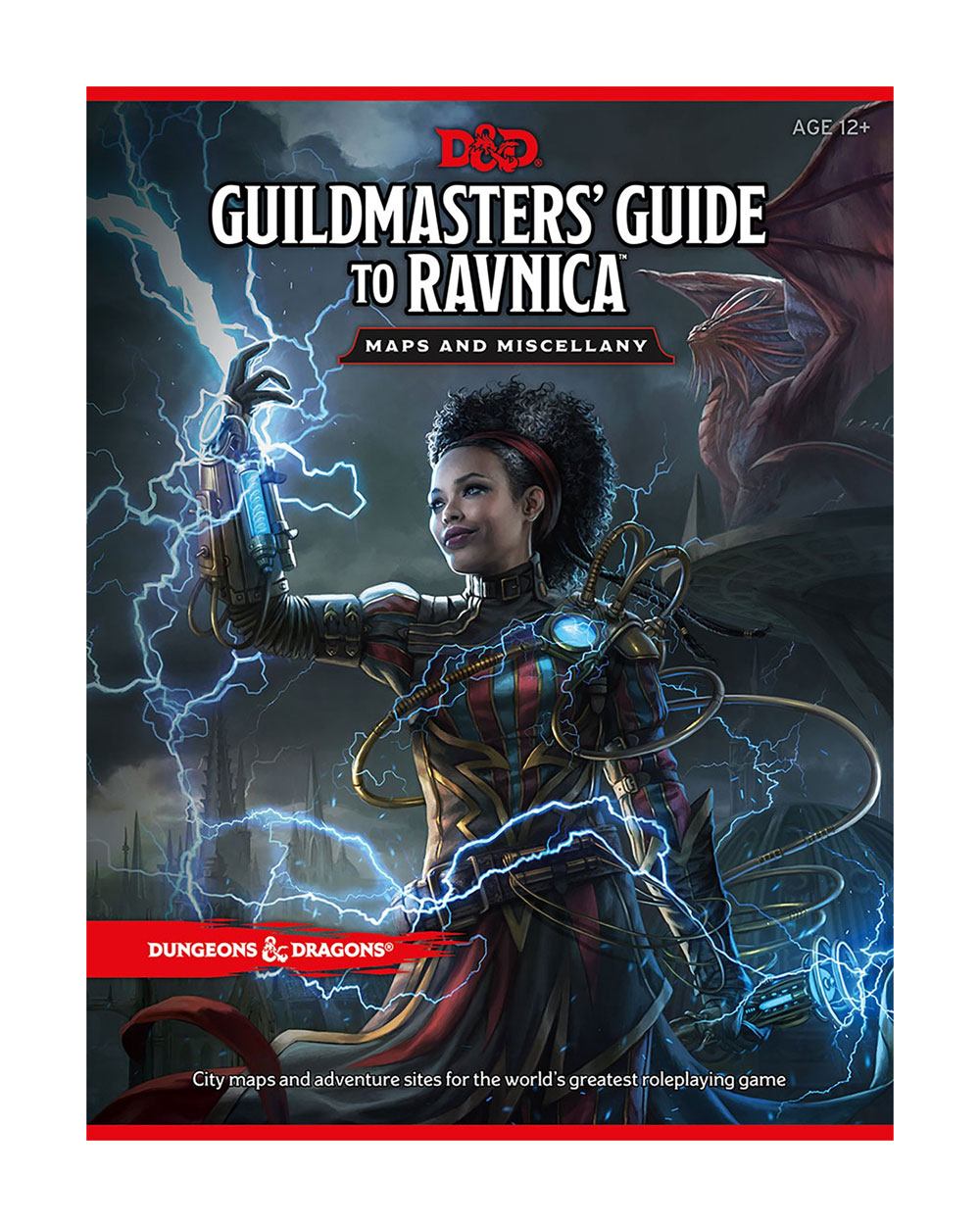 Dungeons and Dragons Guildmasters Guide to Ravnica Maps and Miscellaneous English