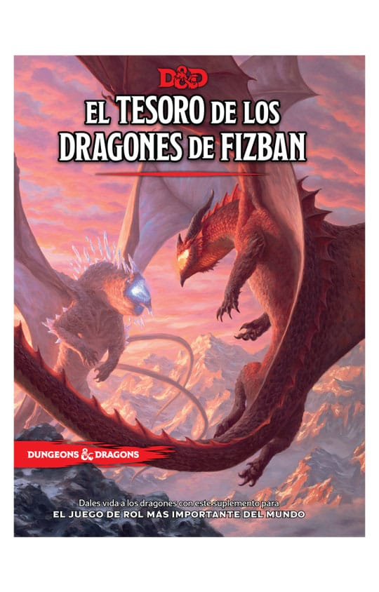Dungeons and Dragons Fizbans Treasury of Dragons Spanish
