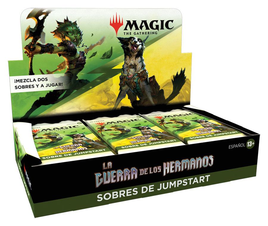 Magic the Gathering Brothers War Jumpstart Booster Display Spanish
