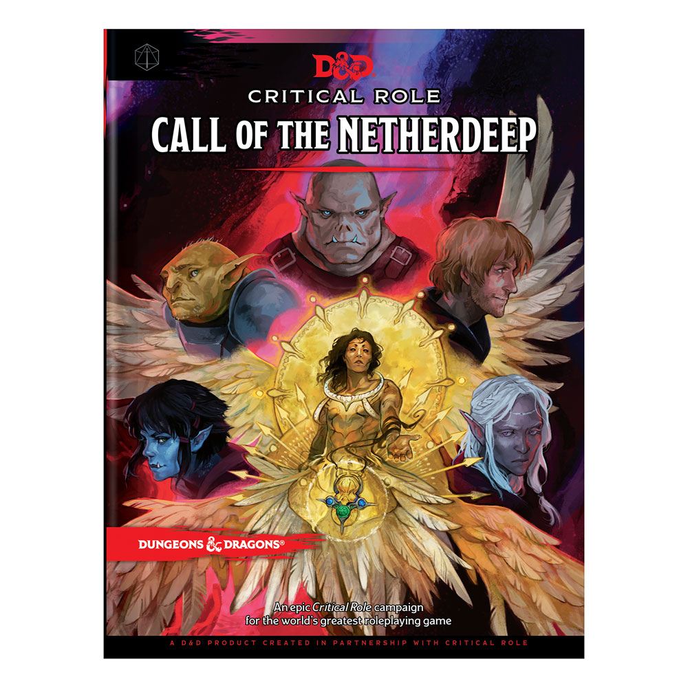 Dungeons and Dragons Critical Role Call of the Netherdeep Adventure Book English