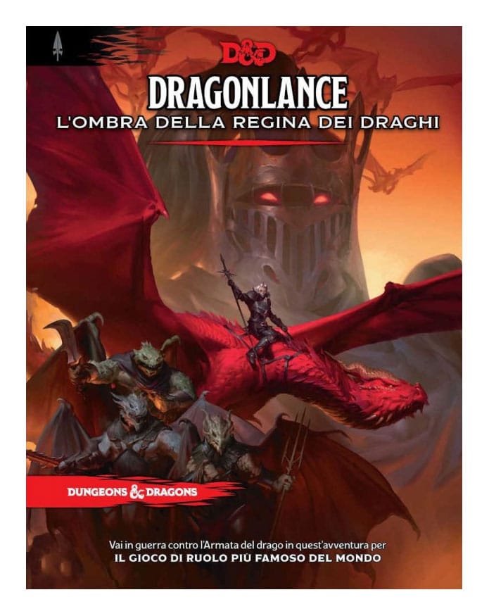 Dungeons and Dragons Dragonlance L Ombra della Regina dei Draghi Adventure Book Italian