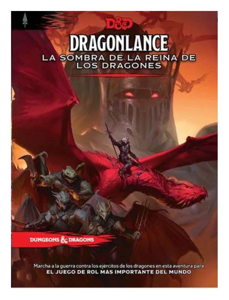 Dungeons and Dragons Dragonlance La Sombra de la Reina de los Dragones Adventure Book Spanish