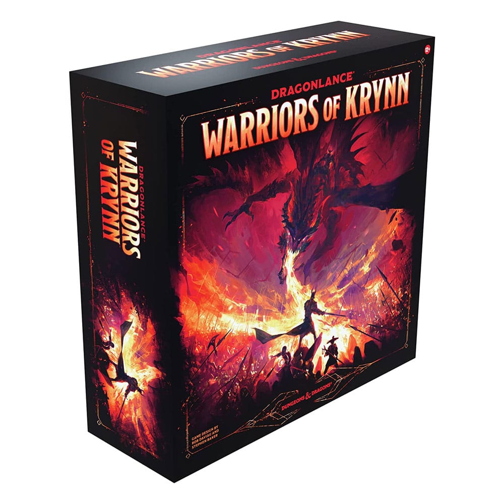 Dungeons and Dragons Dragonlance Warriors of Krynn Board Game English