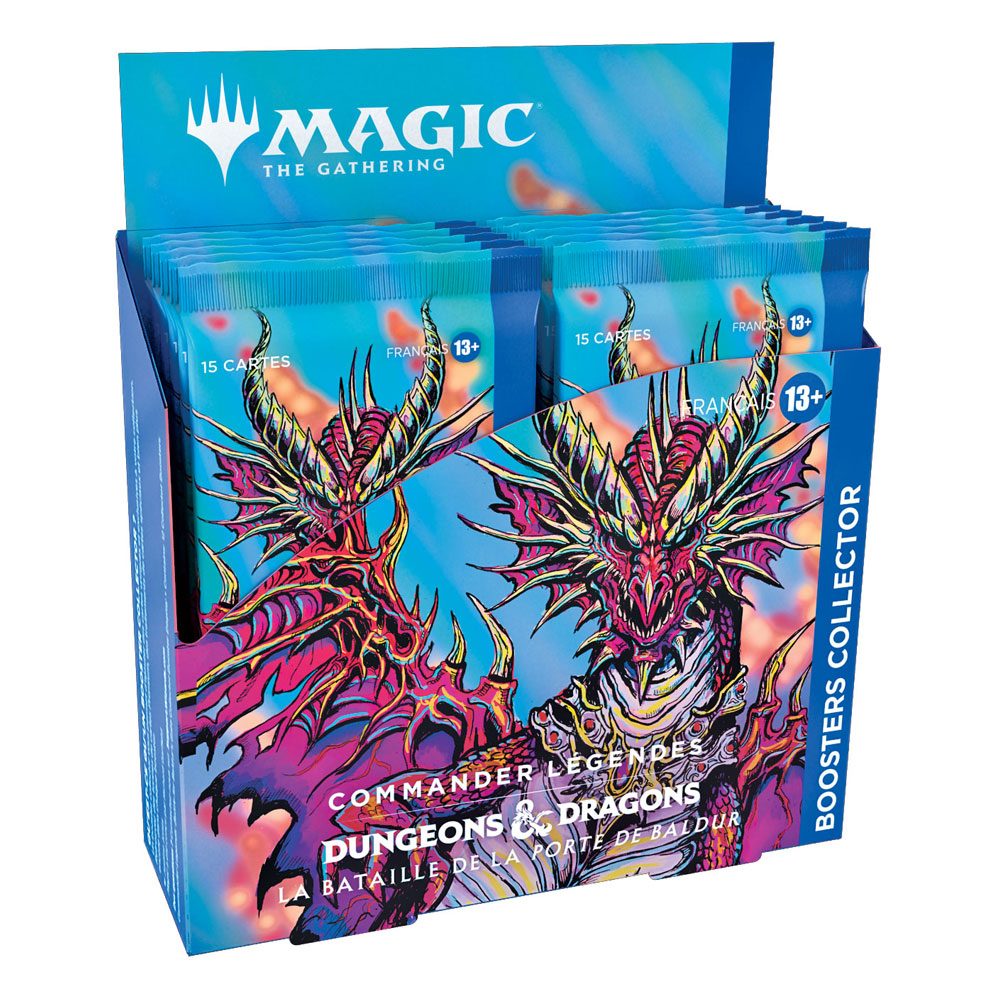 Magic the Gathering Commander Legends Battle for Baldurs Gate Collector Booster Display French