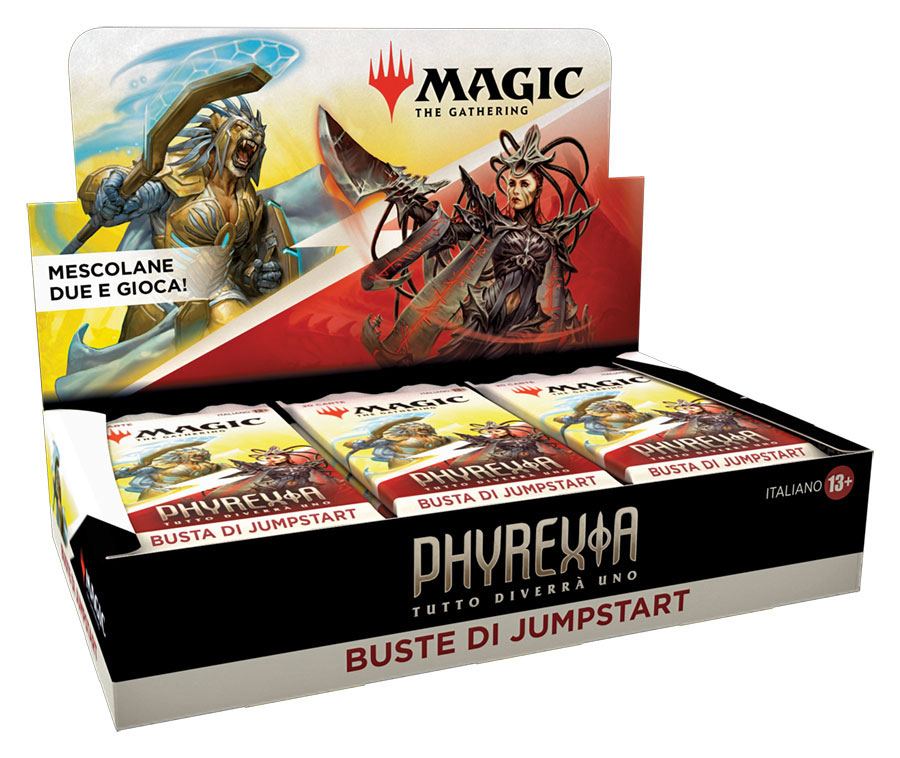 Magic the Gathering Phyrexia All Will Be One Jumpstart Booster Display Italian