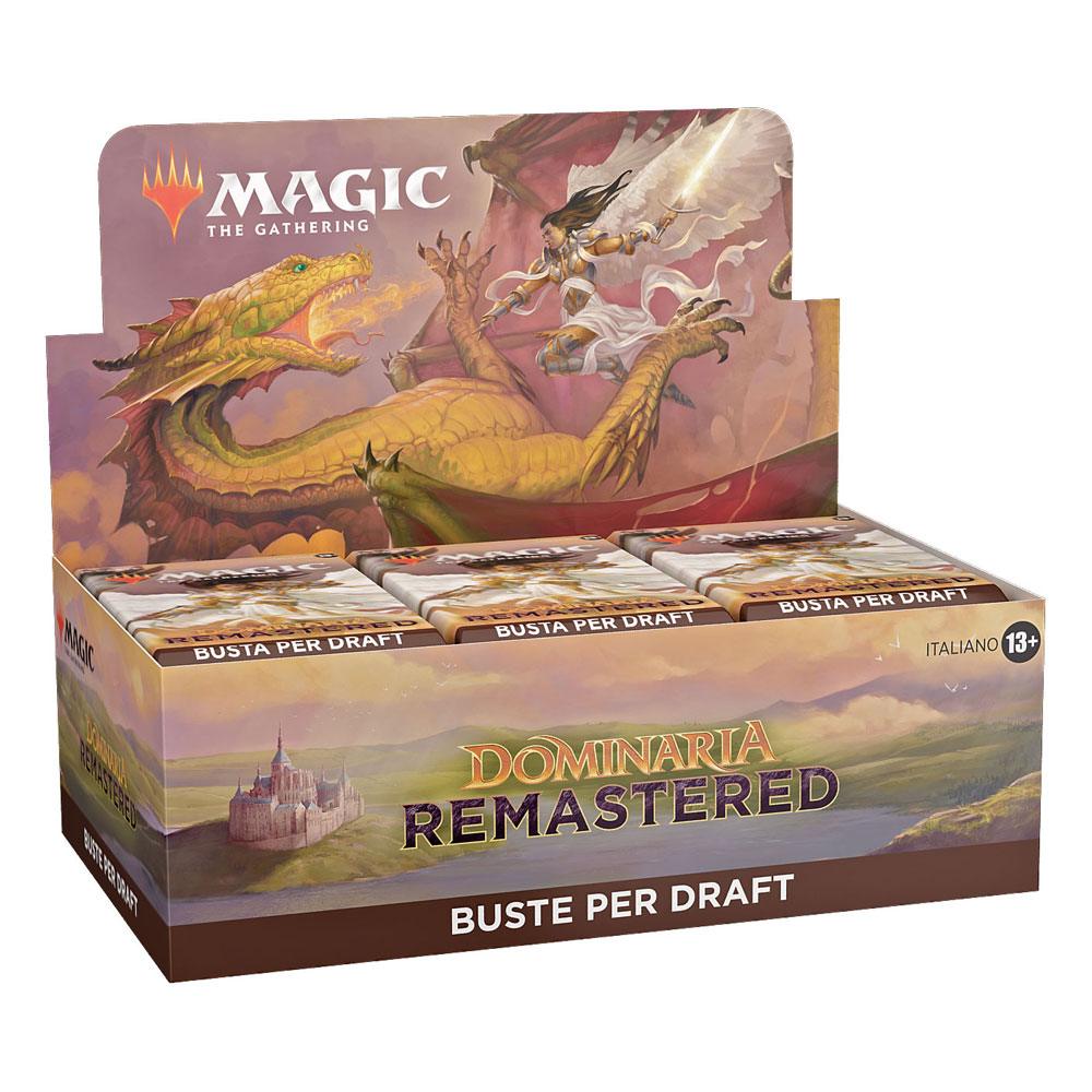 Magic the Gathering Dominaria Remastered Draft Booster Display Italian
