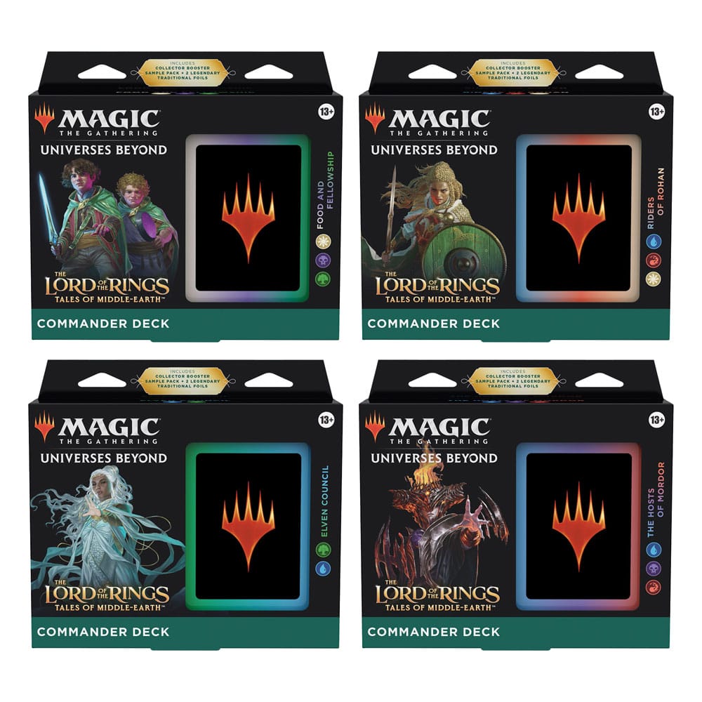 Magic the Gathering Tales of Middle Earth Commander Decks Display English