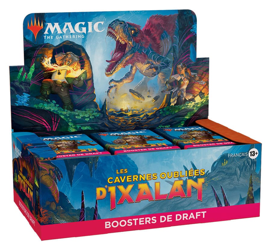 Magic the Gathering Les Cavernes Oubliees d Ixalan Draft Booster Display French