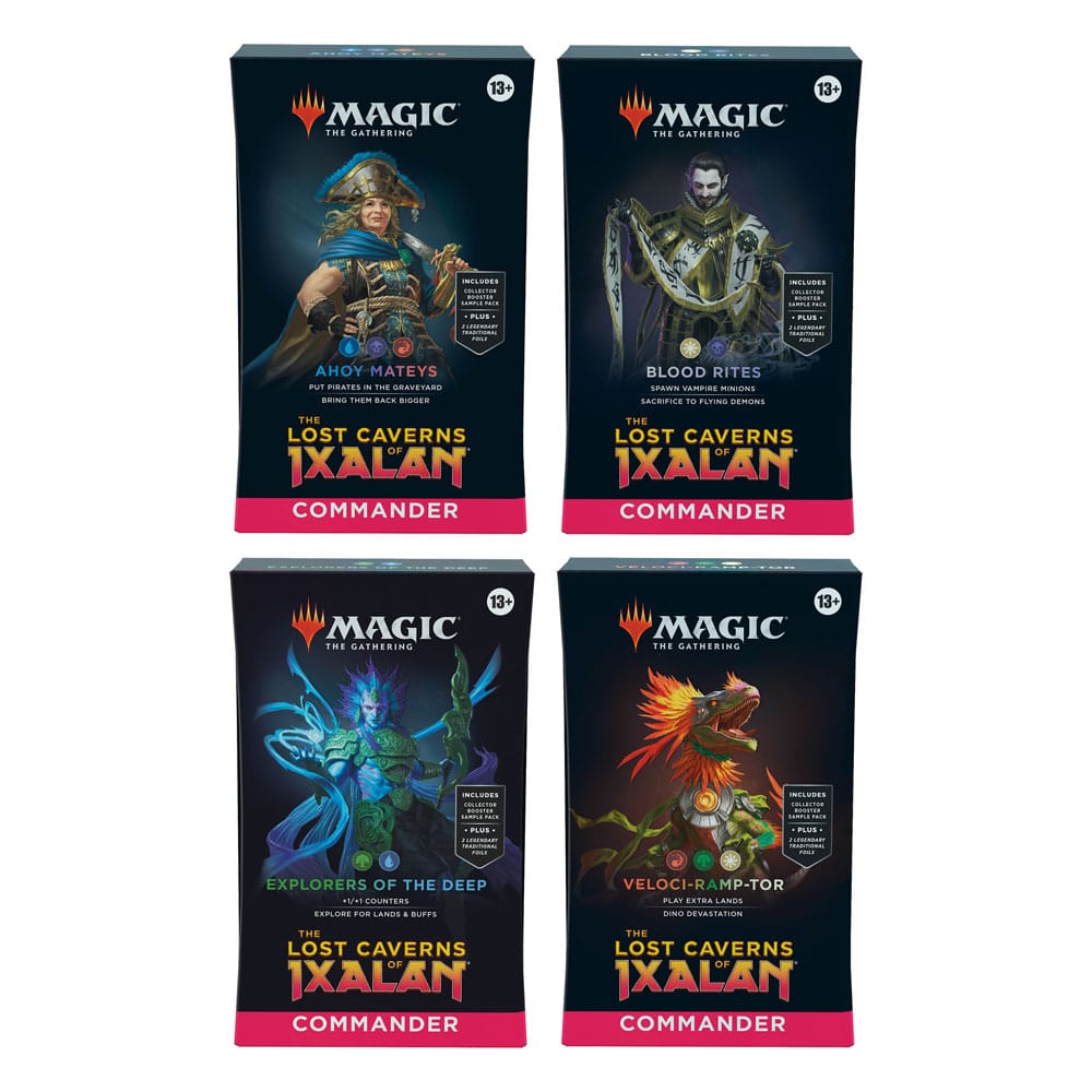 Magic the Gathering The Lost Caverns of Ixalan Commander Deck Display English