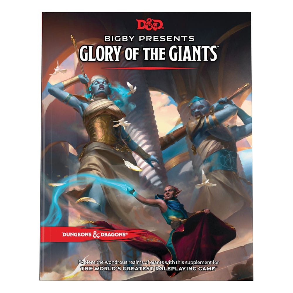 Dungeons and Dragons Bigby Presents Glory of the Giants Adventure Book English