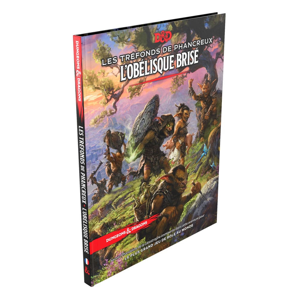 Dungeons and Dragons Les Trefonds de Phancreux L Obelisque Brise Adventure Book French