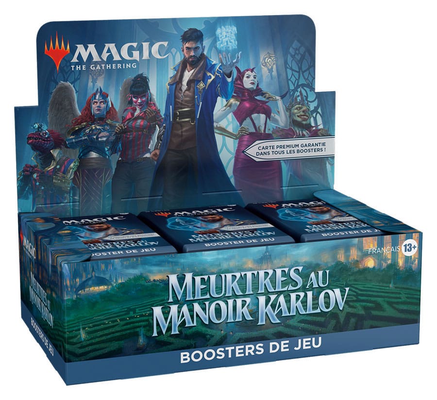 Magic The Gathering Meurtres Au Manoir Karlov Play Booster French Display 36 Pack