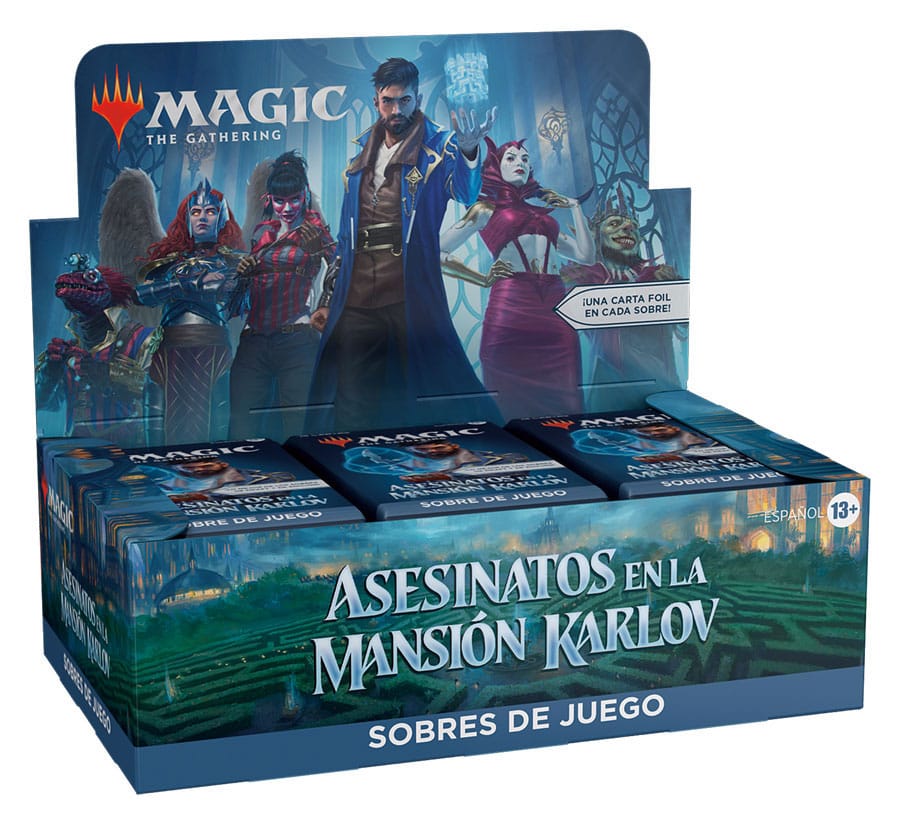 Magic The Gathering Asesinatos En La Mansion Karlov Play Booster Spanish Display 36 Pack
