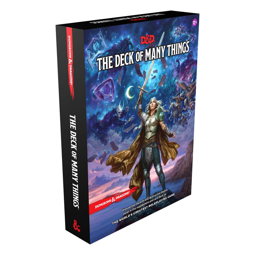 Dungeons And Dragons The Deck Of Many Things English