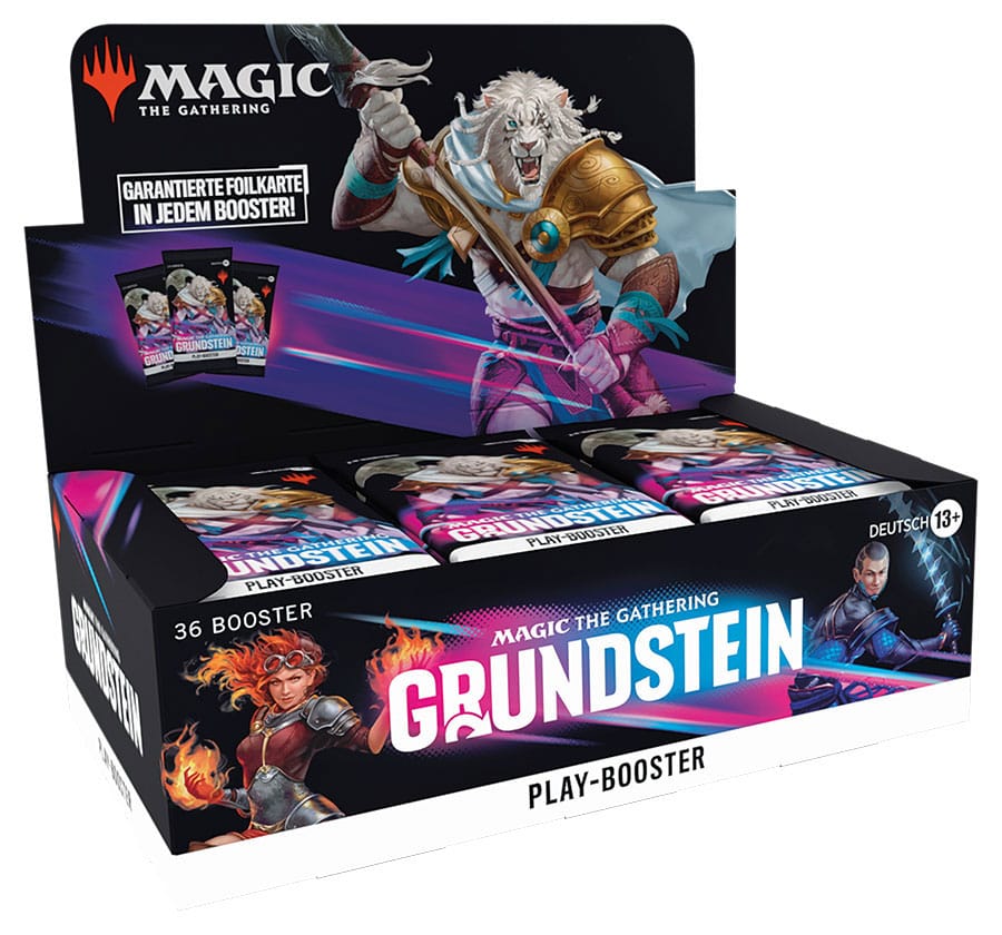 Magic The Gathering Grundstein Play Booster German Display 36 Pack