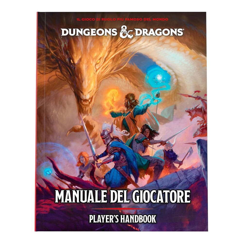 Dungeons And Dragons RPG Player Manual Italian 2024 Edition