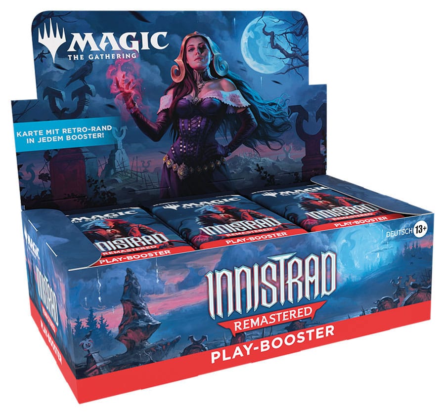 Magic the Gathering Innistrad Remastered Play Booster Display German Version Box of 36
