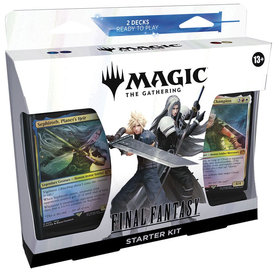 Magic The Gathering Final Fantasy Starter Kit 2024 English Display 12 Packs