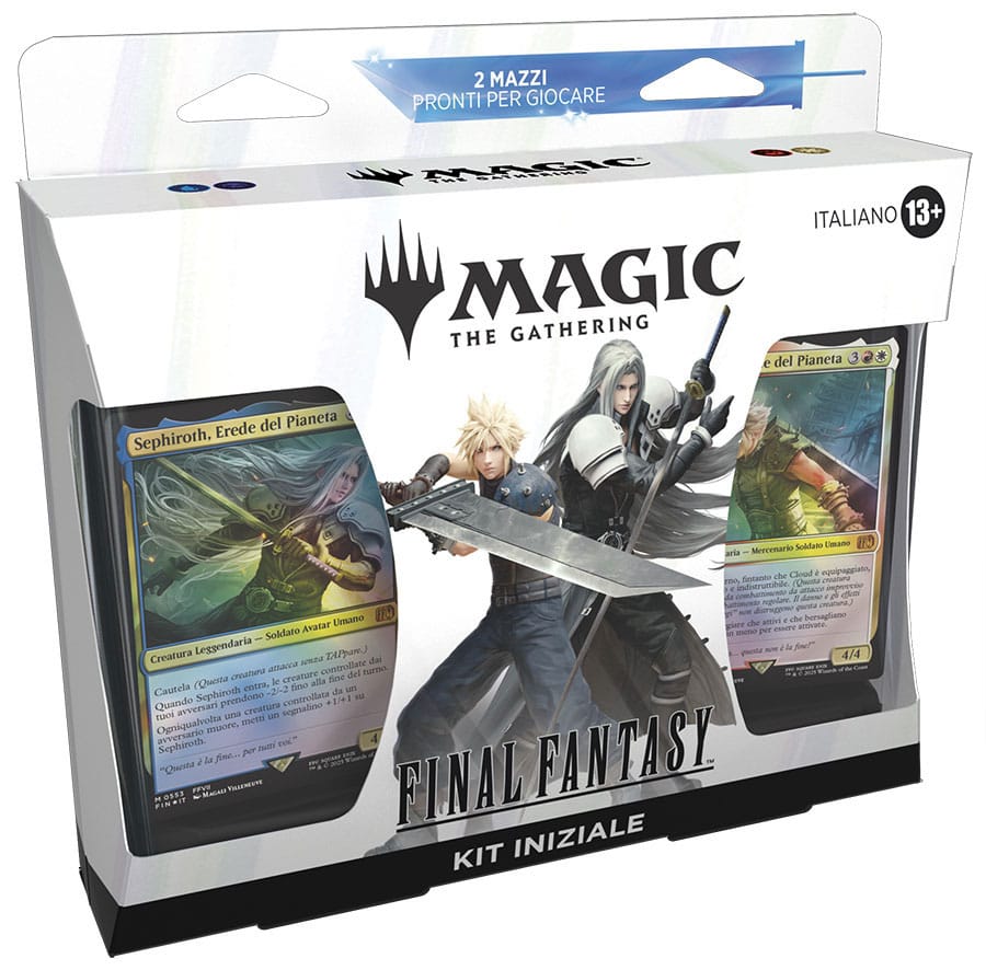 Magic The Gathering Final Fantasy Starter Kit 2024 Italian Display 12 Packs