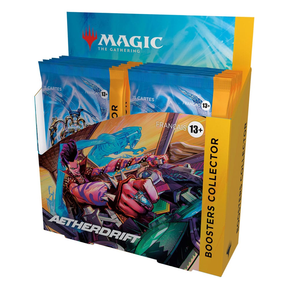 Magic The Gathering Aetherdrift Collector Booster Box French 12 Packs