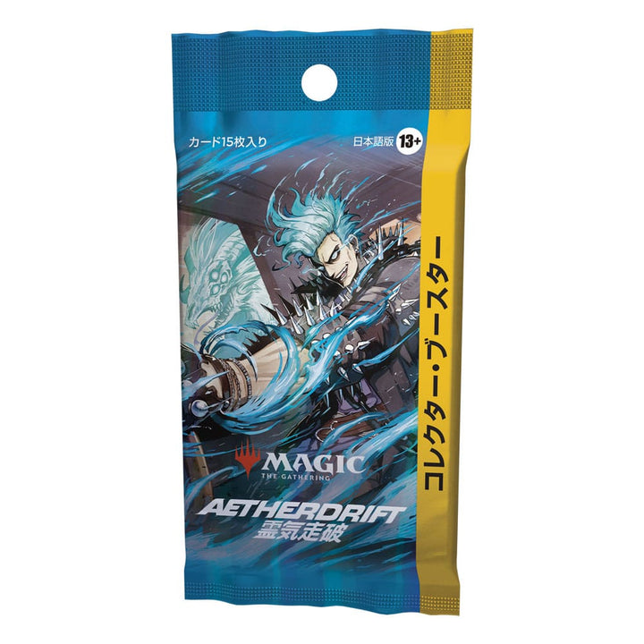 Wizards of the Coast Aetherdrift Magic The Gathering Collector Booster Display Box Japanese Set of 12