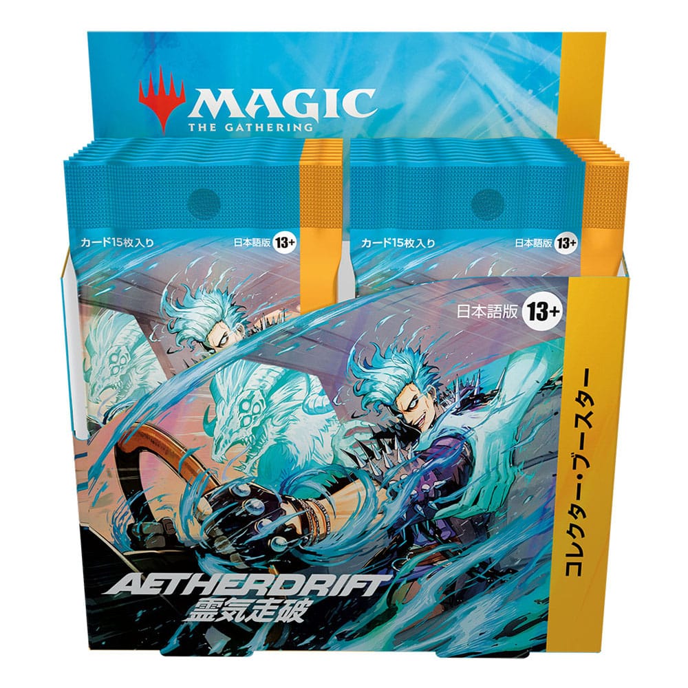 Wizards of the Coast Aetherdrift Magic The Gathering Collector Booster Display Box Japanese Set of 12