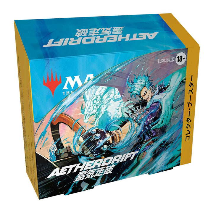 Wizards of the Coast Aetherdrift Magic The Gathering Collector Booster Display Box Japanese Set of 12